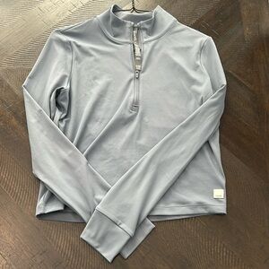 VUORI STUDIO HALF ZIP Medium Light Azure